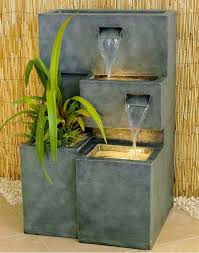 15 Designs Of Planter Water Features Home Design Lover Water Features In The Garden Garden Water Fountains Fountains Outdoor