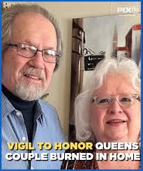 Community members will gather to remember the couple who were brutally  killed in burned in their Queens home. Read more here:  https://pix11.com/news/local-news/queens/vigil-to-honor-queens-couple-brutally-murdered-and-burned-in-their-home/