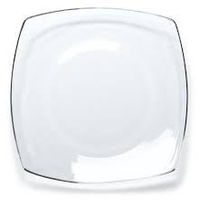 Square white melamine plates, unbreakable elegant dinnerware set (4 dinner plate 10 inch with bounes). Bestclothing365 Com Glass Dinnerware Plates Dinner Plates
