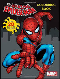 This spiderman coloring page is amazing simply because it shows spiderman atop a terrace, all set to pounce on the enemies and bring them down. Buy The Amazing Spiderman Colouring Book Book Online At Low Prices In India The Amazing Spiderman Colouring Book Reviews Ratings Amazon In