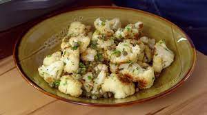Roasted Cauliflower With Lemon Dressing Episode 5 Mary Berry S Foolproof Cooking Bbc Two Groenten Recepten Groenten Lekker Eten