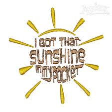 I Got That Sunshine In My Pocket Embroidery Design Sunshine In My Pocket Embroidery Designs My Pocket