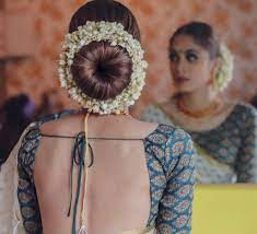 Indian Wedding Bun Hairstyle Ideas Saree Hairstyles Indian Wedding Hairstyles Indian Bridal Hairstyles