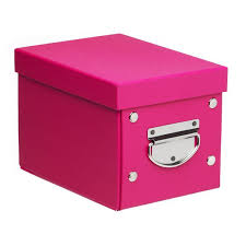 Wilko Storage Box Folding Pink 22cmx16cmx15cm Pink Storage Boxes Drawer Storage Unit Wilko
