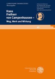 Monitorul 52 din 28 ianuarie 2009. Winter Verlag Markschies Hg Hans Freiherr Von Campenhausen