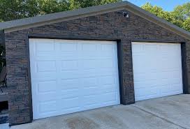 Our shed row barn kit has an efficient design that utilizes an exposed breezeway, perfect for warmer climates. Diy Garage Siding Faux Stone Garage Genstone