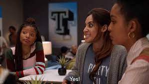 Yara Shahidi Reaction GIF by grown-ish - Find & Share on GIPHY