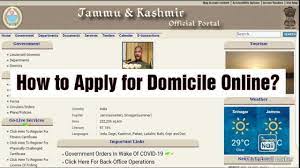 Mini secretariat, arhama | city : How To Apply For Domicile Certificate Online In J K Easy Method Youtube