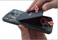 Tap the unlock knock code. Lg Optimus Zone 3 Insert Remove Battery Verizon