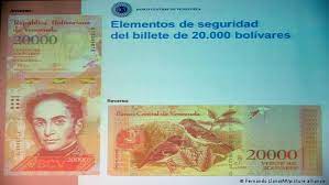 Bolívar state covers a total surface area of 242,801 km2 (93,746 sq mi) and as of the 2011 census. Venezuela To Introduce 1 Million Bolivar Bill News Dw 06 03 2021