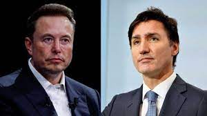 Elon Musk says Justin Trudeau is trying to crush free speech in Canada -  CNBC TV18