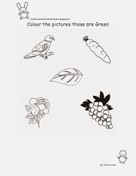 Black And White Objects For Nursery Free Fun Worksheets For Kids Free Printable Fun Worksheets For Class Nursery Colour The Objects Fun Worksheets For Kids Fun Worksheets Nursery Worksheets
