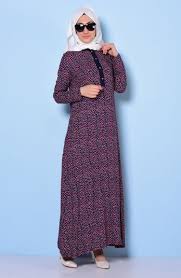 موديلات فساتين محجبات تركية صيفية 2016 Maxi Dress High Neck Dress Dresses