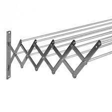 Heavy duty outdoor wall mounted clothes drying rack. Heavy Duty Wall Mounted Drying Rack Clotheslines Com