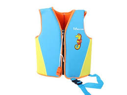 Kids Swim Vest Life Jacket Buoyancy Float Swimming Training Aid For Boys Girls Learn To Swim