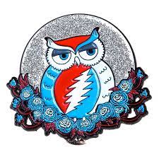 Grateful Dead Owl Pins Grateful Dead Tattoo Grateful Dead Grateful Dead Merchandise