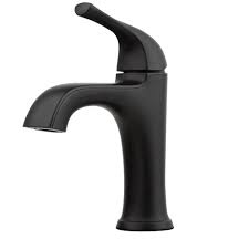 pfister ladera single hole single handle bathroom faucet in matte black lf 042 lrbb the home depot in 2021 single handle bathroom faucet bathroom faucets single hole bathroom faucet