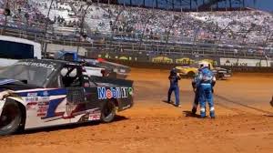 Gates at intersections of first avenue se and first street se; Nascar Safety Truck Hits Race Truck Under Caution At The Bristol