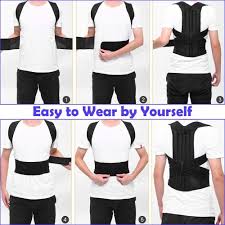 How to maximize a back brace. Buy Back Brace Posture Corrector For Women And Men Back Lumbar Support Shoulder Posture Support For Improve Posture Provide And Back Pain Relief Online In Turkey B07q7n21qr