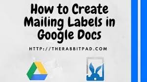 Create invoices instantly with our free google docs invoice template. How To Create Mailing Labels In Google Docs Youtube