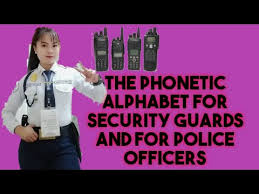 Phonetic alphabet for security and police officer. Alpha Bravo Charlie The Phonetic Alphabet For Security Guards And For Police Officer Youtube
