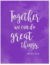 Mother Teresa Great Things Inspirational Quote Poster Fine Etsy Inspirational Quotes Posters Diversity Quotes Posters Diversity Quotes