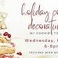 Holiday Cookie Decorating Class event image