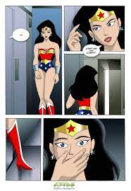 Justice League - Porn Cartoon Comics