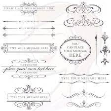 Calligraphy Vintage Clip Art Clipart Charcoal Grey Diy Wedding Invitation S Wedding Invitations Diy Vintage Wedding Invitations Diy Vintage Wedding Invitations