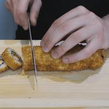 Deep Fried Sushi Roll Recipe Make Sushi Recipe Fried Sushi Fried Sushi Roll Recipe Sushi Recipes