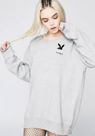 Leopard bunny playboy logo rabbit raw hem crop cropped hoodie hooded y2k kawaii cute art hoe culture harajuku vintage retro kpop aesthetic hipstaaplzzzzgb 4.5 out of 5 stars (407) Vintage 90s Rare Playboy Bunny Sweatshirt Dolls Kill