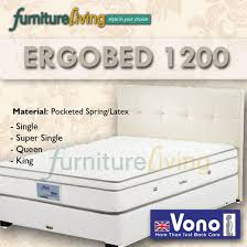 Malaysia standard size single mattress. Qoo10 Vono Spring Mattress Furniture Deco