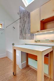 Pull Out Laundry Table Modern Laundry Rooms Diy Kitchen Table Space Saving Furniture