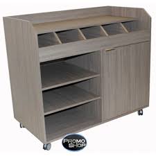 Vaisselier Bas En Bois A Roulettes Pour Restaurant Et Brasserie Restaurant Bar Storage Bench Shoe Rack