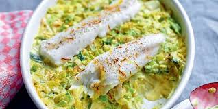 Eglefin Au Four A La Puree Et Aux Poireaux Voedsel Ideeen Foodies Eten En Drinken