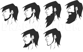 This is my entry to an anime drawing challenge held by @htliao. How To Draw Beards How To Draw A Beard Step By Step Drawing Guide By Dawn Dragoart Com