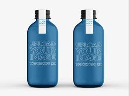 Download 55 Best Free Glass Plastic Bottle Label Mockup Psd Files