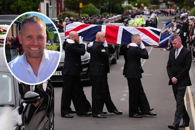 PC Matthew Blades' family pay tribute to 'superhero' at funeral after A66  crash death | Wales Online