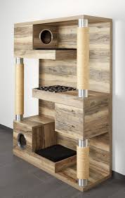 Katzenbaum War Gestern Catframe Das Exklusive Katzenmobel Idee Wood Cat Pet Furniture Cat Furniture