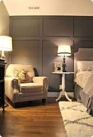 Her removable feature wall was created with fabric. 8 Best Wainscoting Bedroom Ideas Wainscoting Wainscoting Bedroom Home Decor