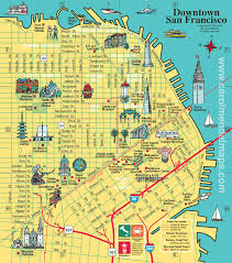 San Francisco San Francisco Map San Francisco Travel California Travel Road Trips