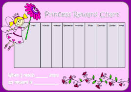 Princess Reward Chart Pink Kids Puzzles And Games
