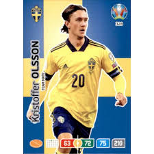 Mittelfeld ⬢ nationalmannschaft ⬢ länderspiele: Sale Trading Cards Kristoffer Olsson Sweden Adrenalyn Xl Panini Euro 2020