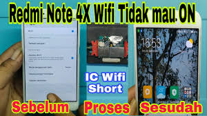 Is there a way i can restore the wlan mac and. Redmi Note 4x Wifi Tidak Mau Hidup On Short Panas Ganti Ic Wifi Redmi Note 4x Wifi Problem Youtube