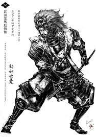 瞌睡患者采集到lee 大杂烩 5130图 花瓣平面设计 samurai art samurai artwork samurai warrior