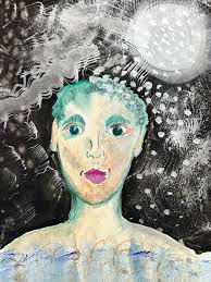 My mind becomes blissfully silent when I paint.