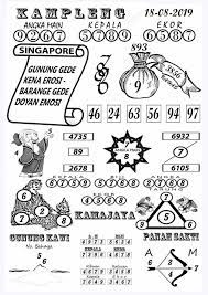 Syairtogel Kampleng Minggu 18 Agustus 2019 Singapura Dewi Bulan Sydney