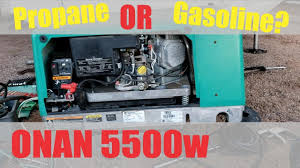 Who works on onan generators. Can A Lp Onan Generator Be Converted To Gasoline Youtube