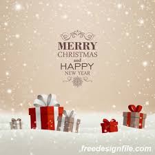 Gift card template free christmas. Winter Christmas Gift Card Template Vectors 05 Free Download