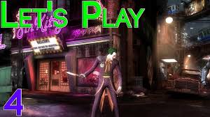 Let S Play Injustice Gods Among Us Ultimate Edition Ps4 Chapter 4 Joker Injustice Lets Play Let It Be